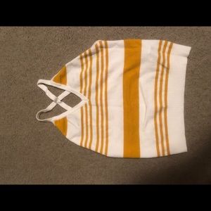 Forever 21  stripes crop top.